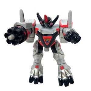 Power Rangers Time Force Quantasaurus Rex Megazord Missile Firing Action Figure